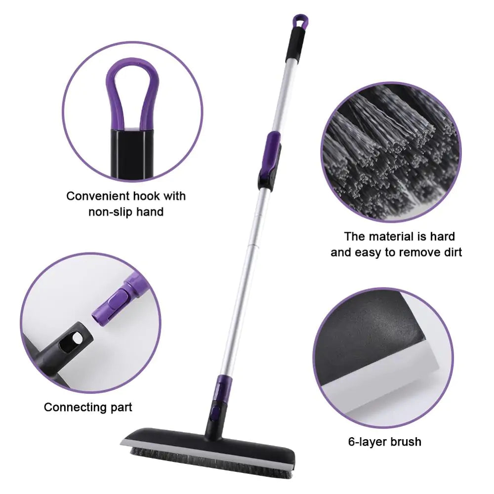 Floor Scrubber and Squeegee Brush