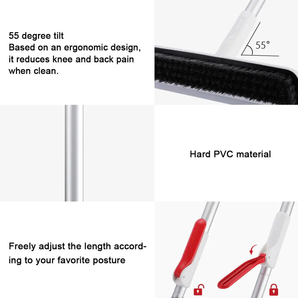 Floor Scrubber and Squeegee Brush